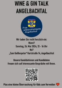 Mehr über den Artikel erfahren Wine & Gin Talk 2024